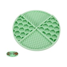 Slow Feeder Dog Bowls Puzzle Slow Eater Bowl, (Grass Green & Diameter: 6.3")