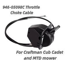 946-05098C Throttle Choke Cable For Cub Cadet GT50 and Craftsman MTD Lawn Mower