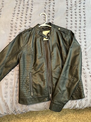 Hollister Leather jacket women