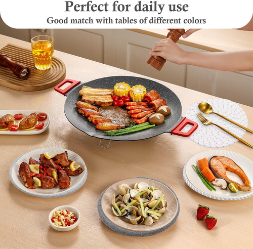 7" Trivets for Dishes, Pots and Pans, 4 Heat Resistant Hot Pads, Pot Holders for - Picture 7 of 12