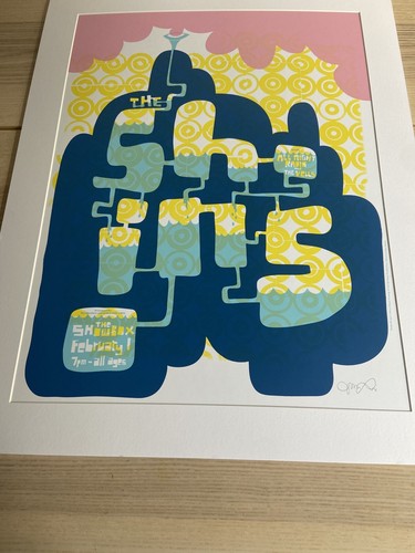 The Shins Showbox Seattle Signed Jesse LeDoux Silk Screen 18”x24” Orig. Birthday - 第 7/12 張圖片