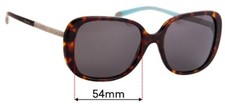 SFx Replacement Sunglass Lenses Fits Tiffany  Co Tf 4137-b - 54mm Wide
