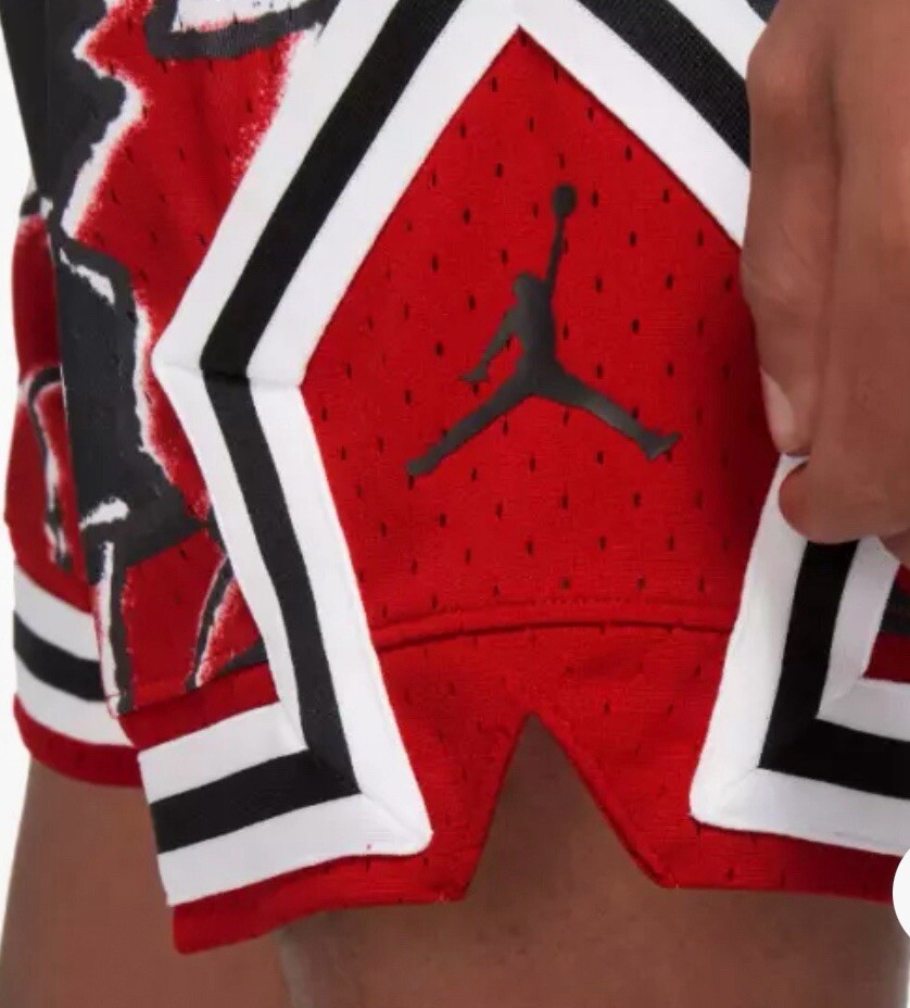 Nike Air Jordan Dri-FIT Sport BC Diamond Shorts Mesh Red DQ7334