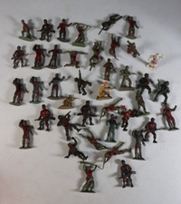VTG 1950s Painted Army Men Lot 30    Gore Custom Toy Soldiers   H