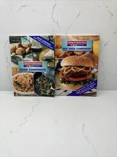 RARE! 1998 Weight Watchers WW 123 Success Program FOOD Companion Book Set 1-2-3