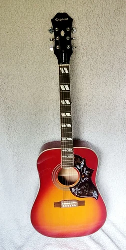 Epiphone Hummingbird Heritage Sunburst Acoustic Guitar 2007