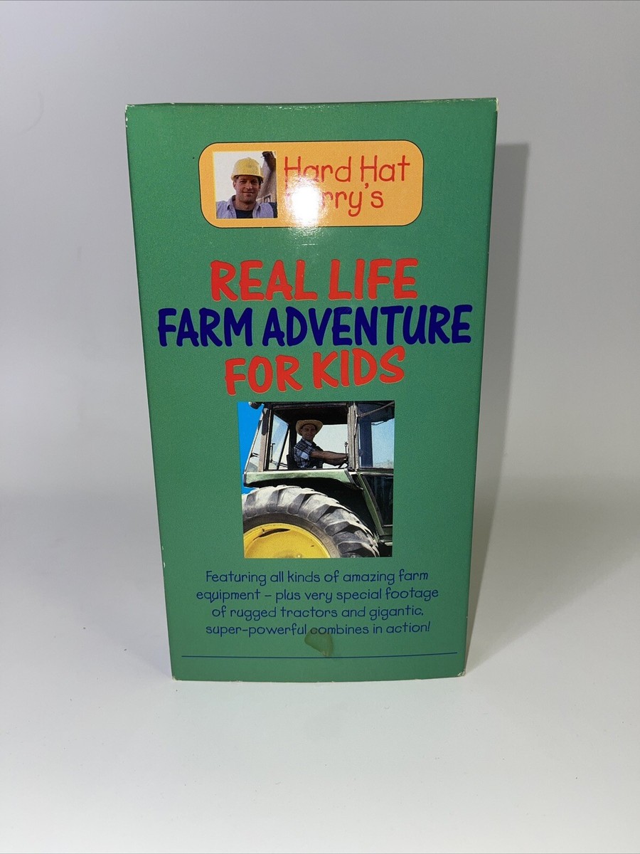 Real Life Farm Adventure For Kids Hard Hat Harrys Vintage VHS