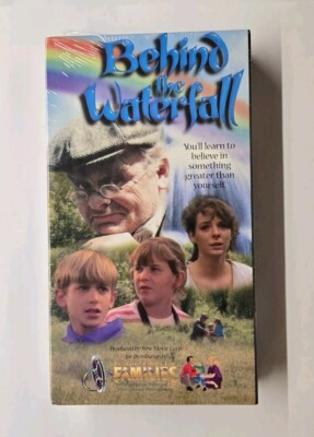 Behind the Waterfall (VHS 1997, Feature Films For Families) Gary Burghoff