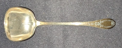 Sterling Silver 5 3/4" Solid Cream Ladle Towle Merrimack Excellent Cond No Mono