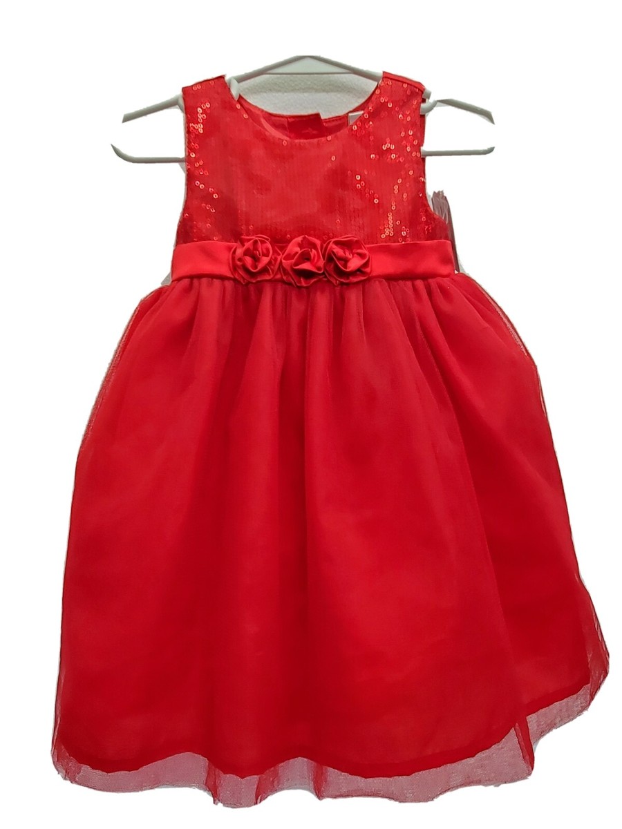 Savannah Girls Red Layered Tulle Long 12 M Baby Holiday Dress Party Wedding  NWT | eBay