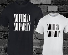 No Pirlo No Party Mens T Shirt Black White Soccer Funny Am Football