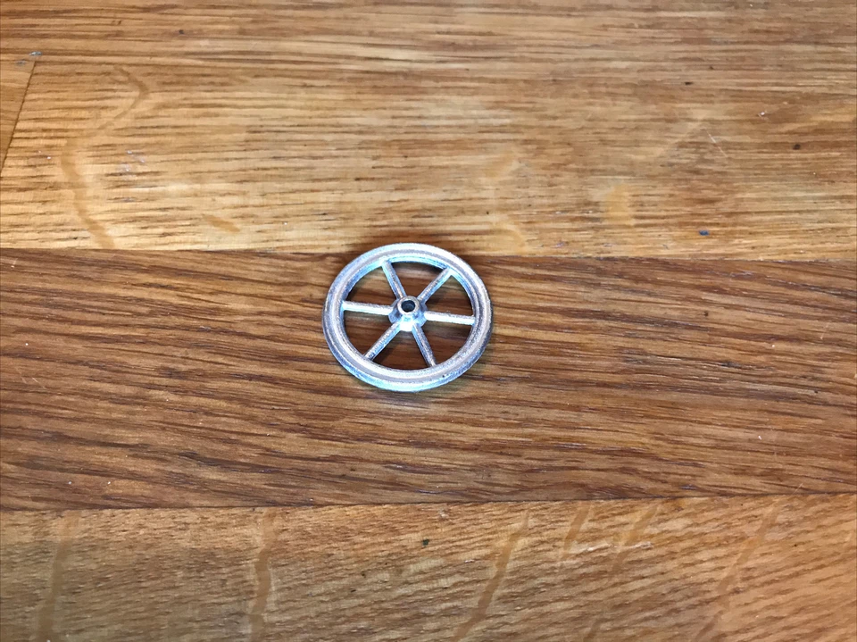Roue à 6 barreaux pour voitures train ancien 25mm FV CR - Photo 2/2