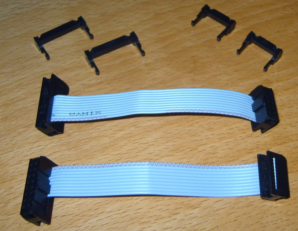 2 Eurorack Buskabel, Power Cable – 10-16pin - sehr kurz