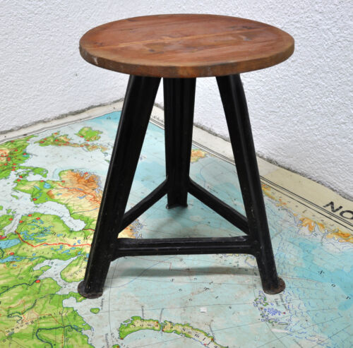 Workshop stool industrial stool Bauhaus vintage loft stool stool stool stool - Picture 1 of 7