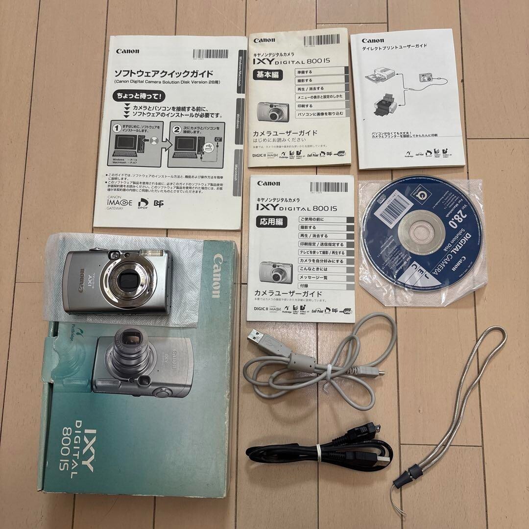Canon IXY DIGITAL 800 IS Compact Digital Camera From Japan