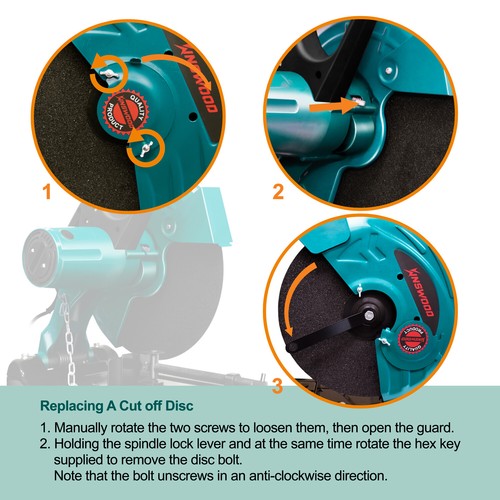 Kinswood KW8351 14'' 15A Power Tools Multipurpose Cutoff Chop Saw eBay