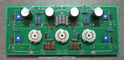 Dynaco ST-70 Tubes4HiFi upgrade board (PCB+parts kit)