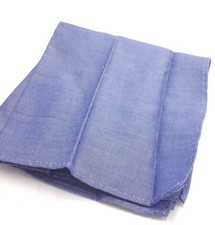  95 Tallia Men S Casual Solid Blue Cotton Handkerchief Dress Suit Pocket Square