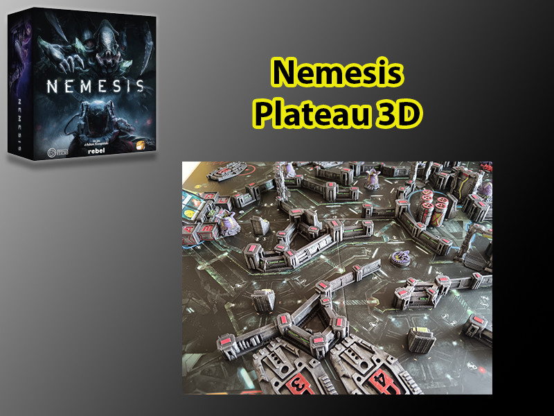 Plateau 3D Nemesis - Solution Immersion et Décor Réaliste