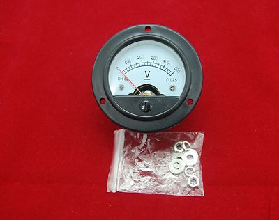 Voltmetro Analogico AC 0-500V, Voltmetro Da Pannello Quadrato Volt - Foto 9