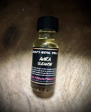 Aura Cleanse Magick Ritual Oil (Handmade, Organic, Wicca, Witchcraft, Hoodoo)