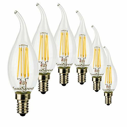 SunSeed E14 LED 6W Colpo di Vento 806Lm - 6 Pezzi Professionali