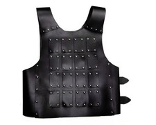 Medieval knight Breastplate Squire Scale Leather Cuirass Cosplay armor