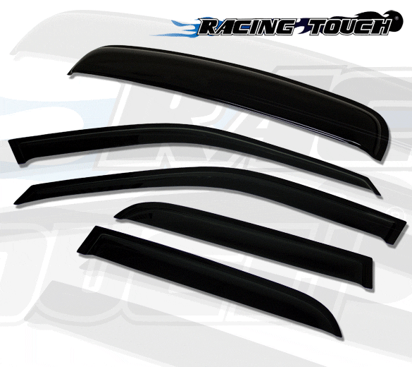 Rain Guards Sun Visor 2.0 MM Outside Mount 4pcs For 2004-2008 04-08 Acura TSX Rain Guards Sun Visor 2.0 MM Outside Mount 4pcs For 2004-2008 04-08 Acura TSX