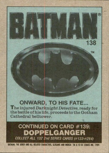 Batman Movie Series 2 Trading Card YOU PICK 1989 Topps DC Comic Michael Keaton - Picture 13 of 265