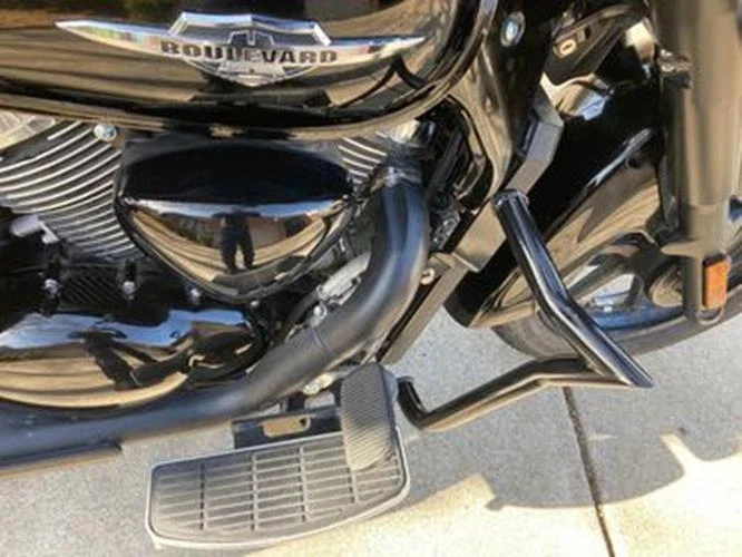 ЧЕРНАЯ ЗАЩИТНАЯ ПЛАНКА ДВИГАТЕЛЯ ДЛЯ 2013–2022 SUZUKI BOULEVARD C90 C90T BOSS - Изображение 4 из 4