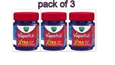㋡Vicks VapoRub Xtra Strong, 50 ml - PACK OF 3㋡
