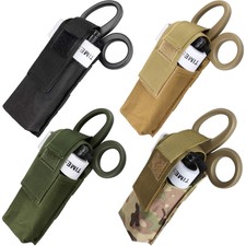 Tourniquet Pouch Holder EMT EMS Tactical MOLLE Belt Loop Strap Trauma Shear Slot