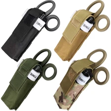 Tourniquet Pouch Holder EMT EMS Tactical MOLLE Belt Loop Strap Trauma Shear Slot