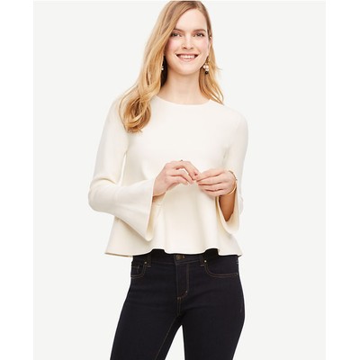 Ann Taylor Flare Cuff Sweater Size:XS