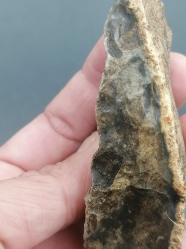 Early Middle Paleolithic Neanderthal Mousterian Backed Knife North of France - Picture 8 of 18