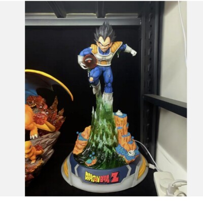 ARS Studio Dragon Ball Namek Vegeta Resin Model Painted In Stock 1/6 Led Light