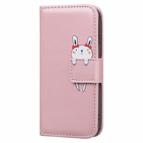 Panda Dog Frog Cat Leather Flip Phone Case For Samsung S22 S21 S20 S7 S8 S9 S10 - Picture 21 of 32