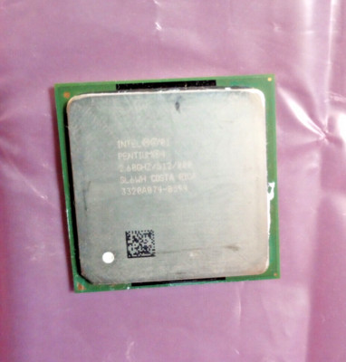 Intel Pentium 4 SL6WH 2.60GHz 512KB 800MHz Socket 478 Processor - Northwood Core