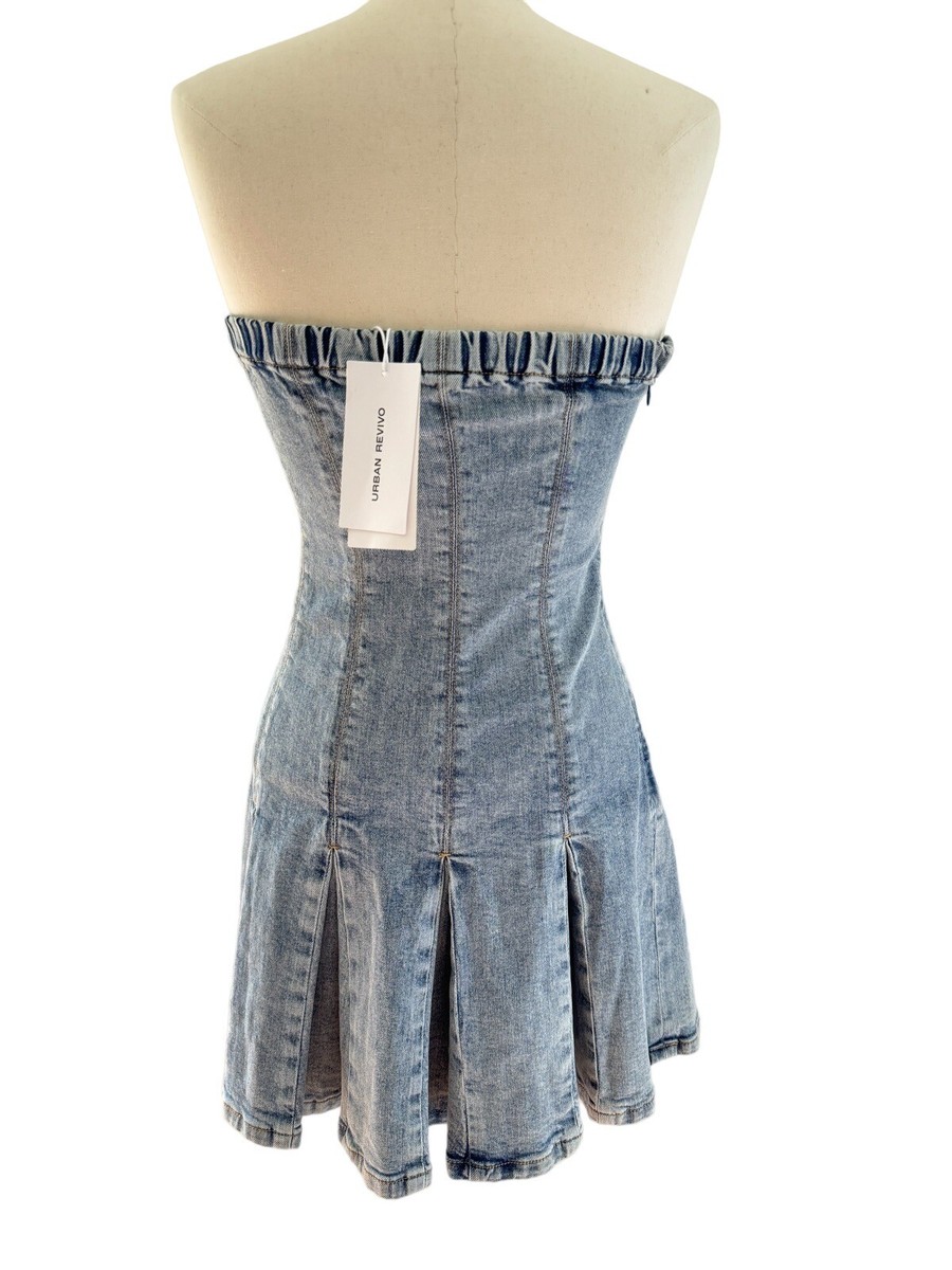 Urban Revivo Off Shoulder Frill Trim Pleated Top NWT Urban Revivo