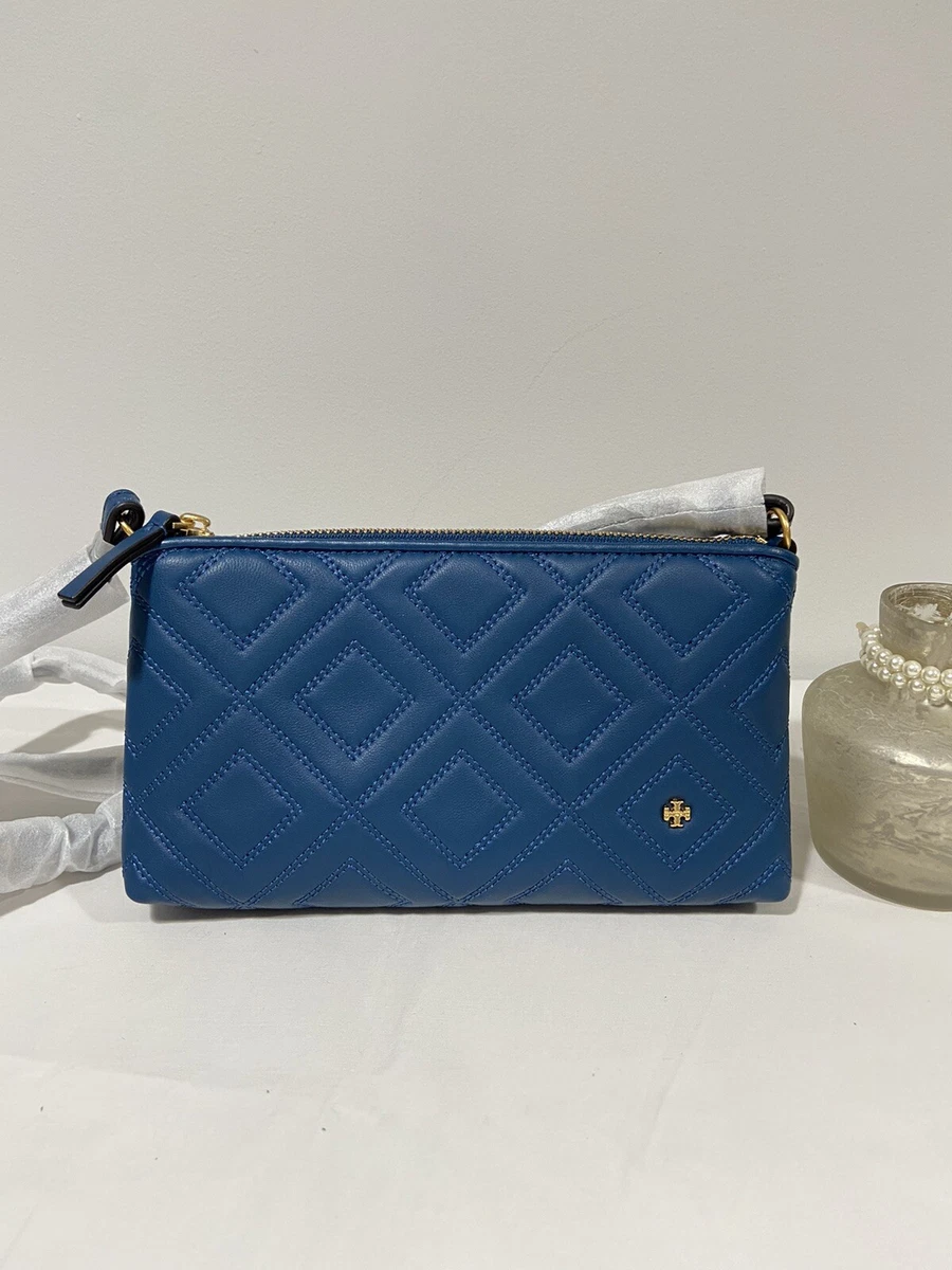 Tory Burch Thea Crossbody Chain Bag in Blue