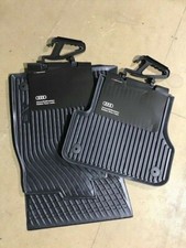 Genuine Audi A6 2015 - 2018 Ft & Rr Rubber Floor Mats 4G2061501A041 4G0061511041