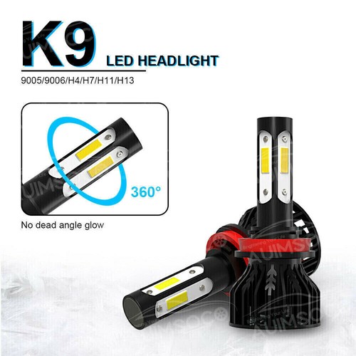 For Volvo VN VNL VNM Truck 630 670 730 780 2004-2015 - 4X LED Headlight Bulb K9A - Picture 6 of 12
