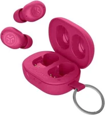 JLab JBuds Mini: True Wireless Bluetooth Earbuds - Pink