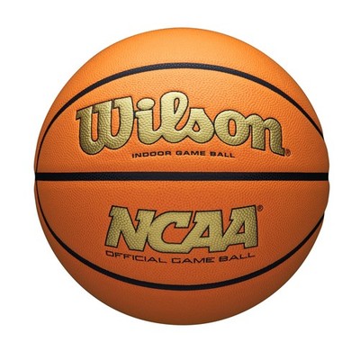Wilson NCAA Evo NXT Official Basketball Size 7 29.5 Gold Orange