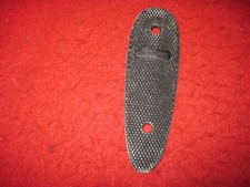 Remington Rifle Black Aluminum Buttplate Remington Rifle Black Aluminum Buttplate