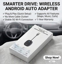 Wireless Android Auto Adapter - Fast Connection 2026 New Series