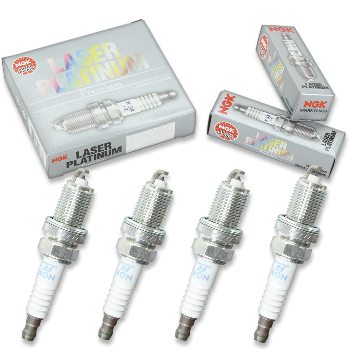 4 pcs NGK Laser Platinum Spark Plugs for 1991-2005 Toyota Celica 2.2L 1.8L rw