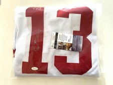 Giants Odell Beckham Jr Signed/Autographed Blue Jersey JSA