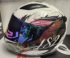 Ls2 Rapid Ii Dream Catcher Motorcycle Helmet Lid Rainbow Iridium Shield Medium Ls2 Rapid Ii Dream Catcher Motorcycle Helmet Lid Rainbow Iridium Shield Medium