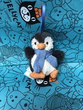 Jellycat Peanut Penguin Tree Decoration New With Tags - Retired New